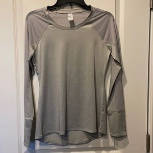 Grey Reebok long sleeve shirt, small